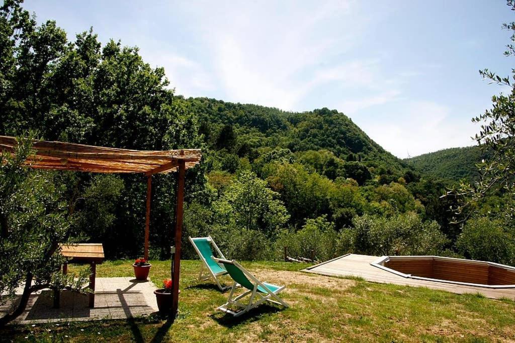 Villa Con Piscina 10 Posti Letto, L'Oliveta Di Rivalto 치아니 외부 사진